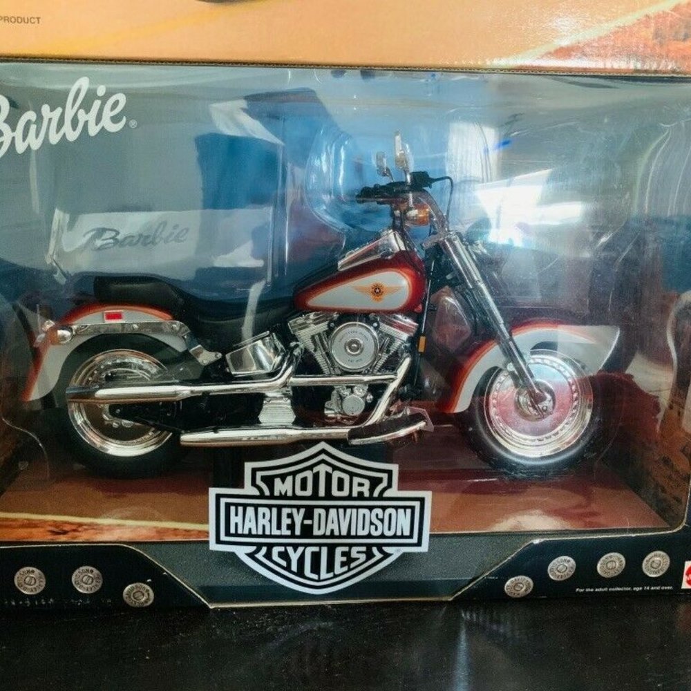 1999 Mattel Barbie Davidson Fatboy Motorcycle